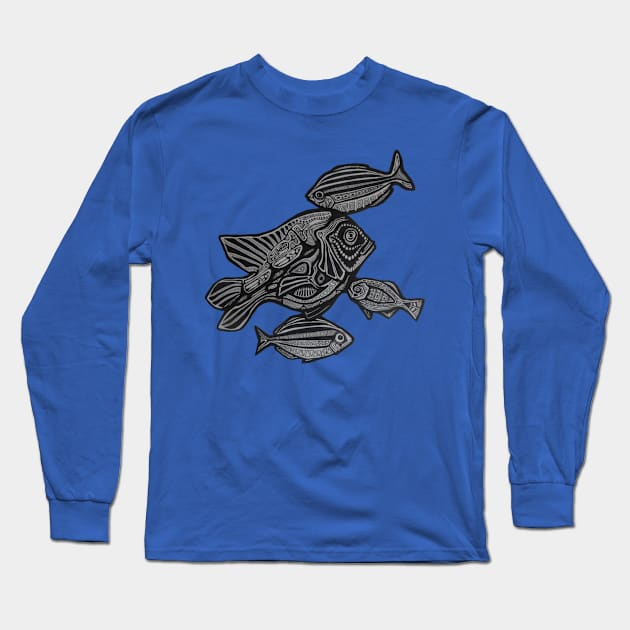 Garibaldi And Friends Long Sleeve T-Shirt by AndersHoberg